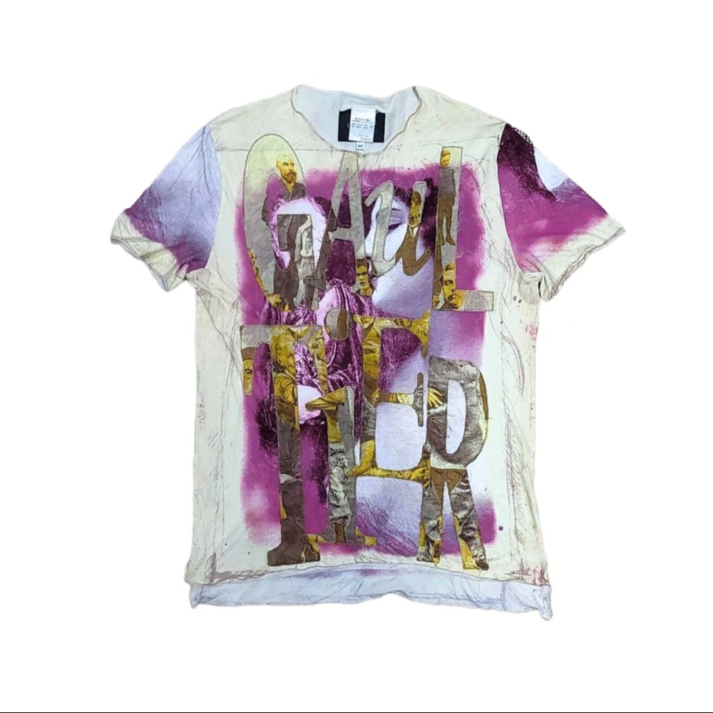 Jean Paul Gaultier Portrait Tattoo T-Shirt